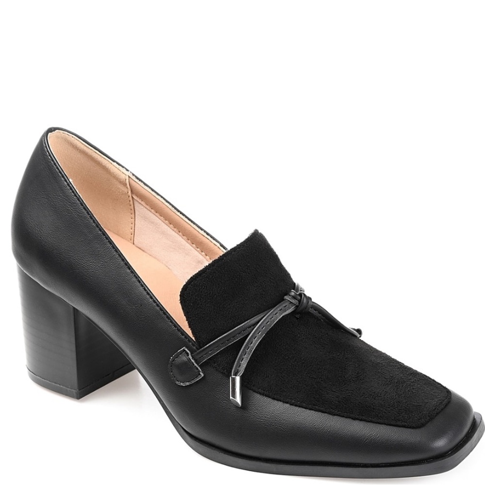 Journee black loafer